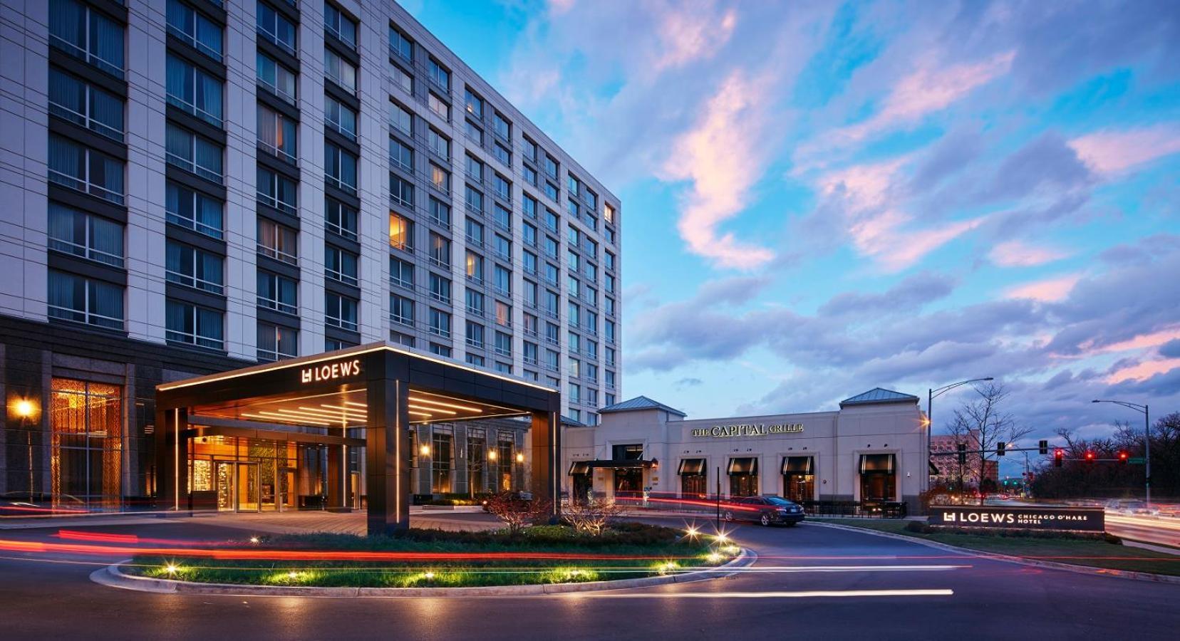 Loews Chicago O'Hare Hotel Розмонт Экстерьер фото